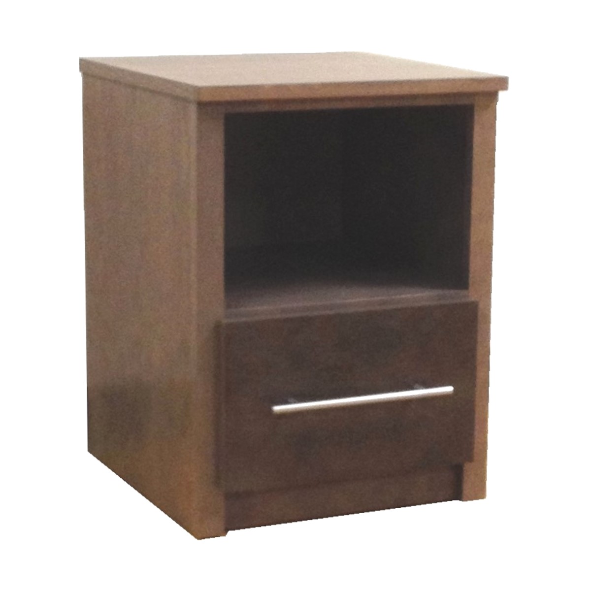 Custom 561 Nightstand with Open Compartment & One Drawer