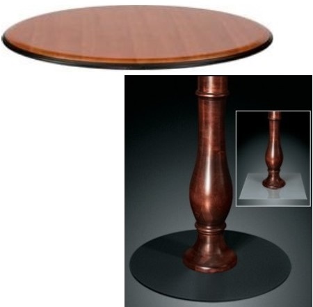 9951 Series Pedestal Base Table