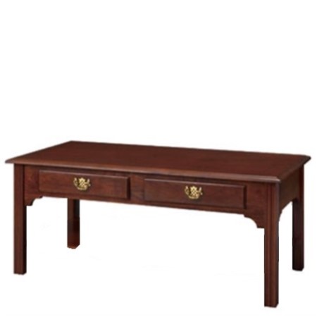 Chippendale: Rectangular Coffee Table with Drawer