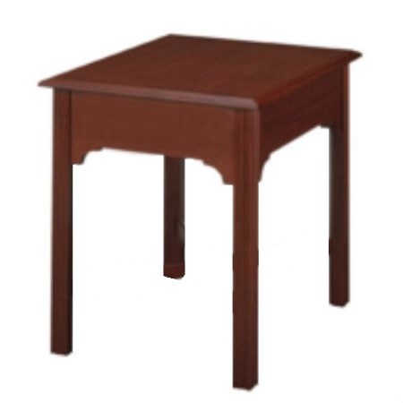 Chippendale: Rectangular End Table