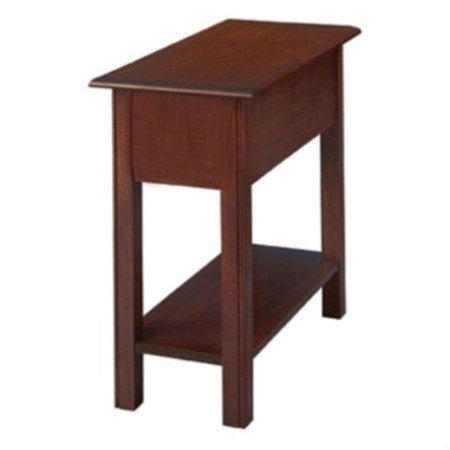 Chippendale: Chairside Table with Shelf