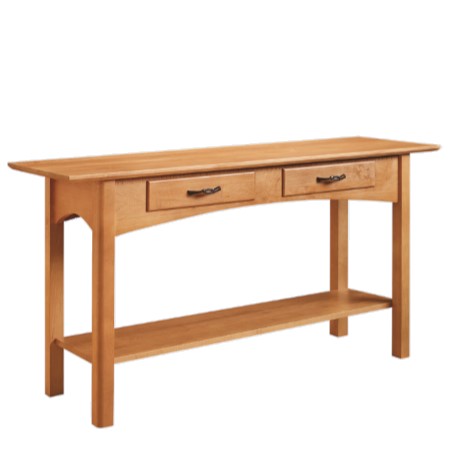Mill Creek: Sofa Table with 2 Drawers and Shelf