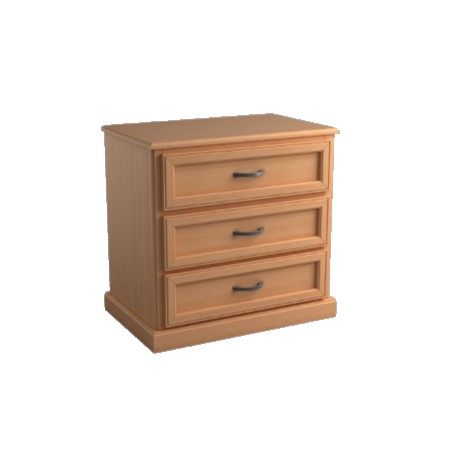 Brentwood: Three Drawer Chest