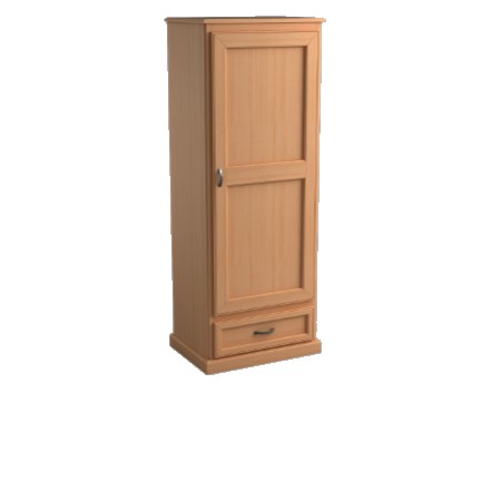 Brentwood: Single Wardrobe with One Drawer