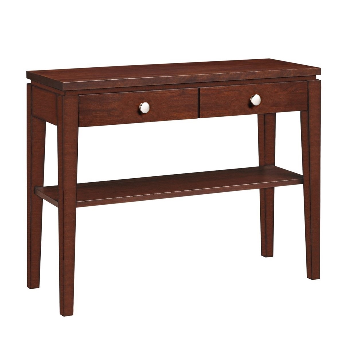 Urban Expressions: Hall Console Table with Drawer & Shelf