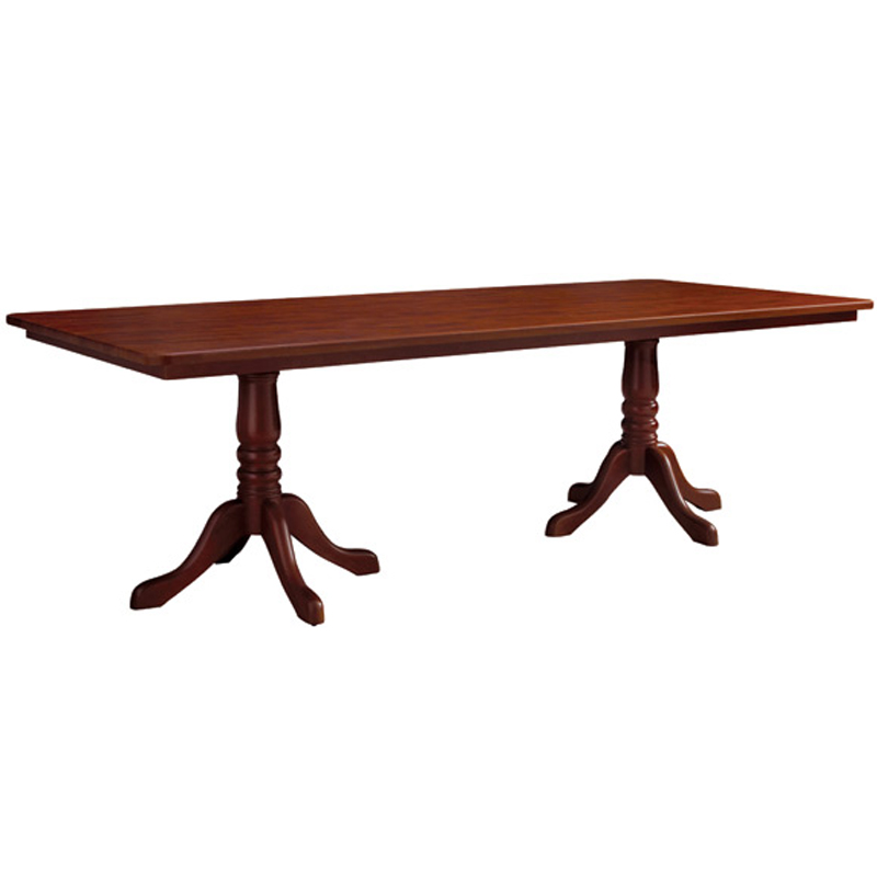 Wooden Double Pedestal Tables