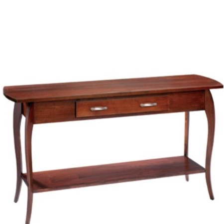 Harlo: Sofa Table with Drawer & Shelf