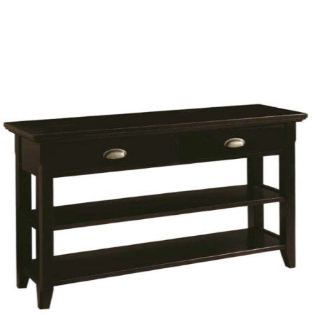 Livingston: Sofa Table with Drawer & Shelf